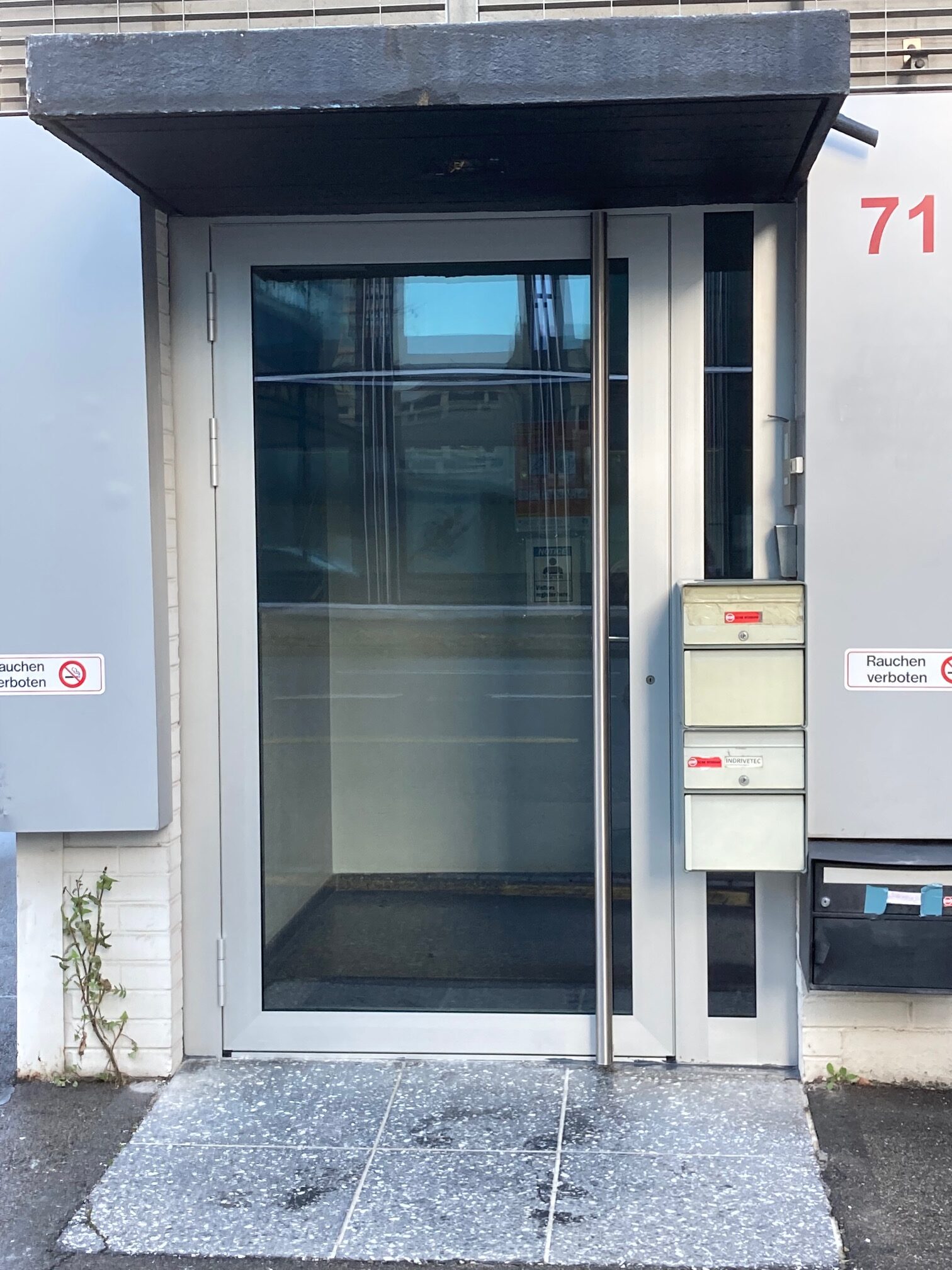 Aluminiumtür