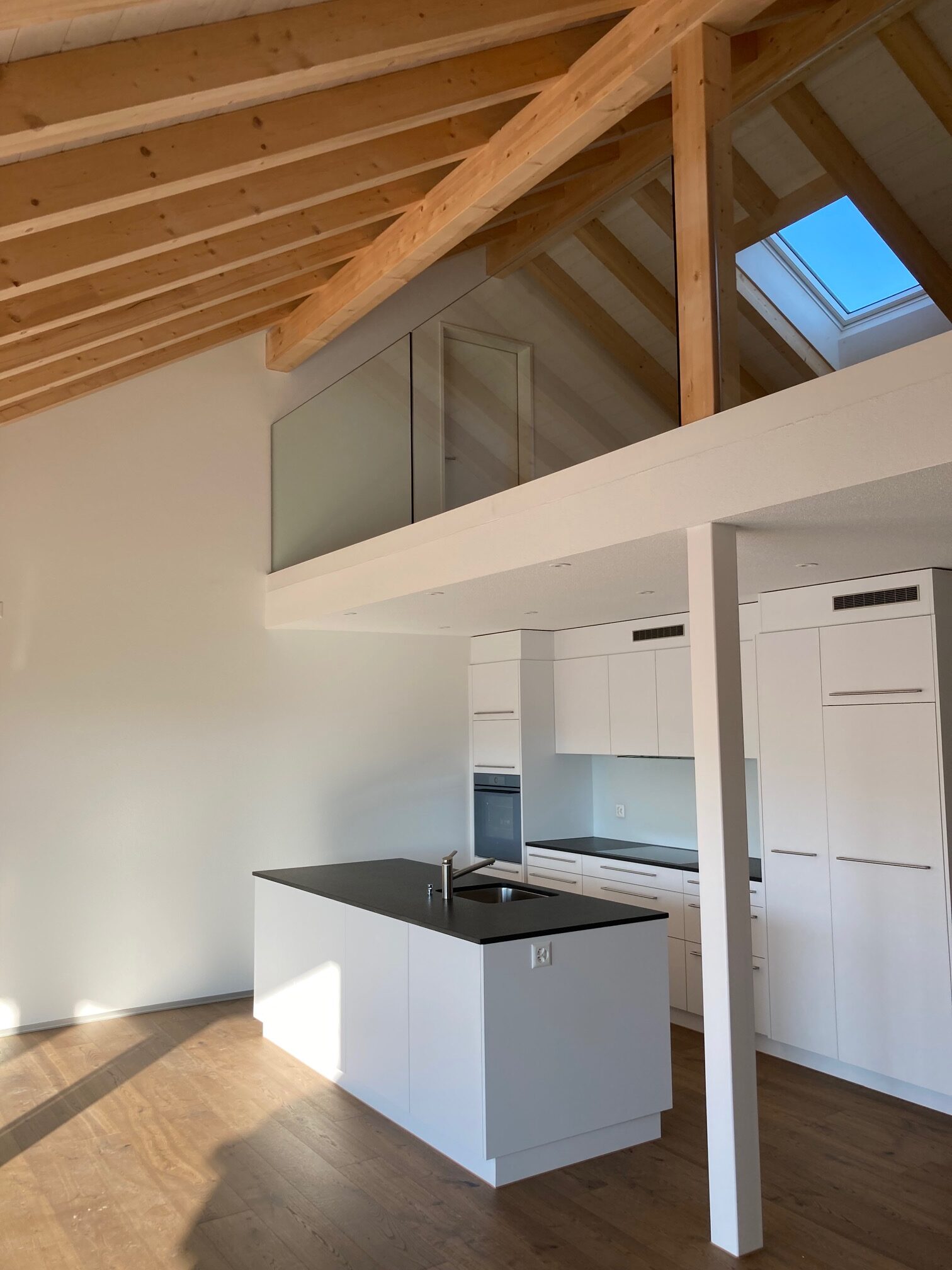 Glasgeländer Treppe